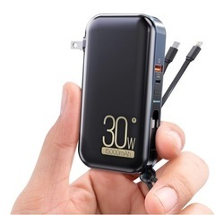 【新品未使用】モバイルバッテリー 15000mAh 大容量 PD...