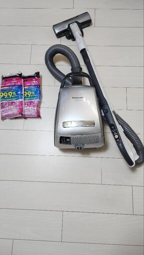 ナソニック Panasonic 紙パック式掃除機　MC-PC33AG パワーブラシ、LED照射機能付き