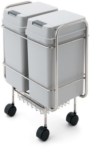 【新品未使用】Panasonic ダストボックスワゴン JUG58KW1D2