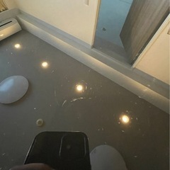 【12/10までに引取り希望】ダイニングテーブル ガラス天板 ウォールナットの画像