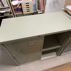 差し上げます！PLUS スチール製戸棚　