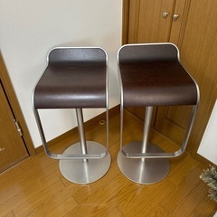 ハイチェア　昇降式　回転式　68cm-79cm