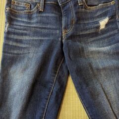 GAP　スキニージーンズ/ダメージ　w61サイズの画像
