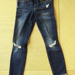 GAP　スキニージーンズ/ダメージ　w61サイズ