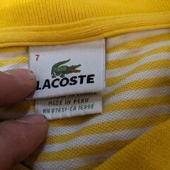 LACOSTE　ポロシャツの画像