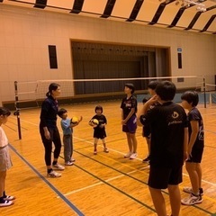 バレーボールスクールの画像