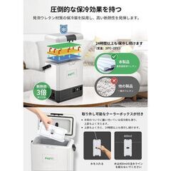 ポータブル冷蔵庫　ポータブルクーラー　PR0801　F40C4TMPの画像