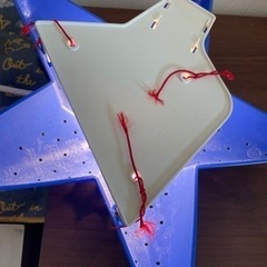 IKEA ライト　星　1751A.ライトIKEA SMILA STJARNA 星形 ブルー 星型 の画像