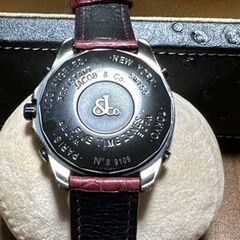 JACOB&CO  純正　ブラックダイヤモンド　メンズ　腕時計の画像