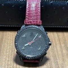 JACOB&CO  純正　ブラックダイヤモンド　メンズ　腕時計の画像