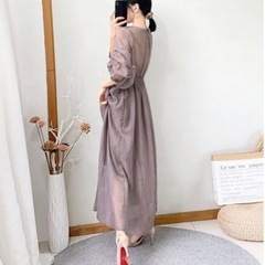 ラスト一点　新品タグ付き　ワンピースロングドレス　結婚式　パーティ　お集まりに♪の画像