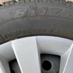 スタッドレスタイヤ&ホイール　軽自動車・軽四の画像