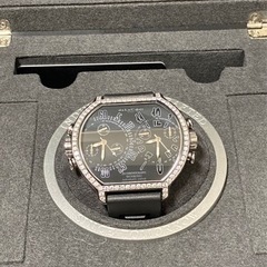 未使用　ドゥラクール　純正　ダイヤモンド　メンズ　腕時計の画像