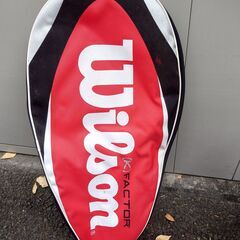 【名取】硬式テニスラケットとバッグ　ウィルソン