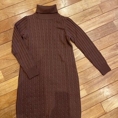秋冬服　レディース　ビームス　ニットワンピース　お譲りしますの画像