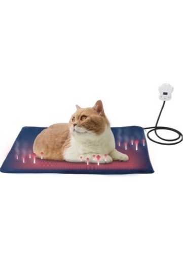 ペット用ホットカーペット　ホットマット　暖房器具　タイマー 犬猫兼用　省エネ