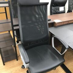 ★ジモティ割あり★  オフィスチェア ブラック H×W×D クリ...
