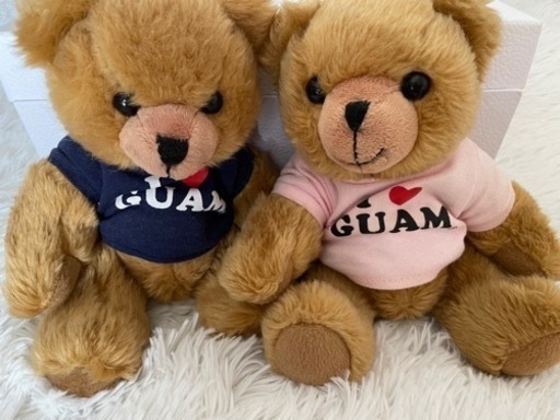 グアムで購入　ベア　クマちゃんのセット　男の子　女の子
