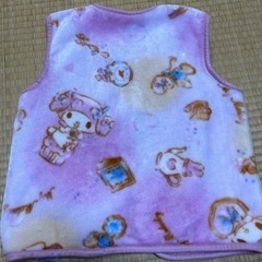 美品！サンリオ　マイメロディー　120cm スリーパー ベストの画像