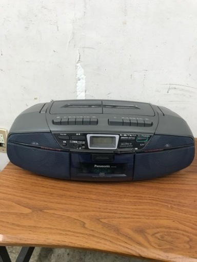 M2311-675 Panasonic CDラジカセ RX-DT35 1997年製 再生のみ確認済み キズ汚れ有り 現状渡し