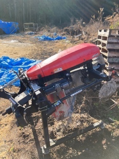 中古畦塗り機　コバシ　農機具