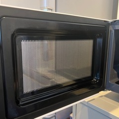 【美品】電子レンジ　アイリスオーヤマ IMB-F184-WPG の画像