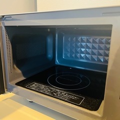 【美品】電子レンジ　アイリスオーヤマ IMB-F184-WPG の画像
