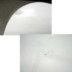 【訳あり格安】白いテーブル 業務用カフェテーブル 正方形 90×90cm 角テーブル 札幌市北区屯田の画像