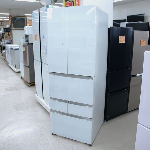 冷蔵庫　508L　6ドア　東芝　GR-U510FZ　ハイグレードモデル　リユース品