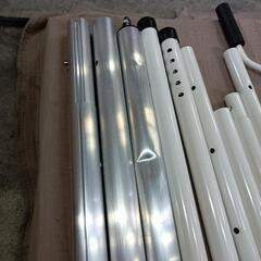 110e FIELDOOR つっぱり日よけスクリーン 【ライトベージュ】 幅303cm×奥行90cm×高さ122~302cm ベランダ テラス 　y112706eの画像