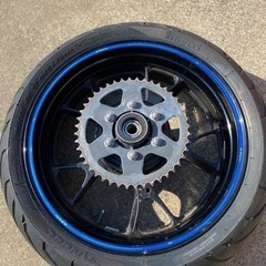 ZRX1200ダエグのリアホイール
