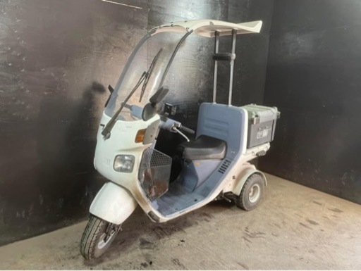 ★お支払い総額4.8万円★買取強化中！どんな車両も1万円～保証します！ ホンダ ジャイロキャノピー TA02 人気の2ストジャイロ！箱付き！通勤通学に！カスタムベースに！