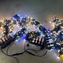 ストレートライト/LED/ガーデンイルミネーション/電飾/クリス...