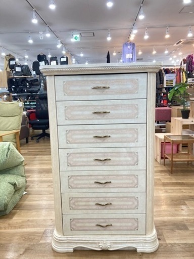 【トレファク高槻店】取りに来られる方限定！Saltarelli  アンティーク7段チェストのご紹介！