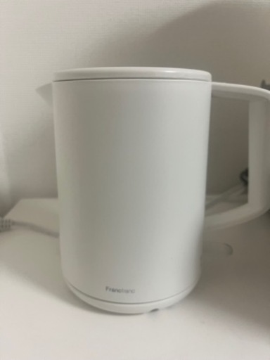 【お取引様決まりました】Francfrancの電気ケトル