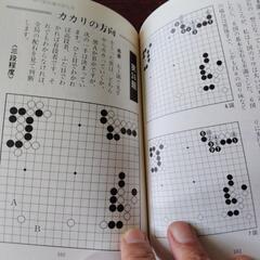 囲碁本　定石後の中盤で大差の画像