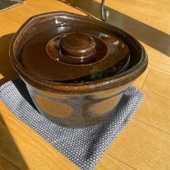 土釜おこげ　三合炊き　無印良品