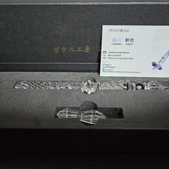 ガラス工房 LUC オパール　ガラスペン クリア&インク6本セット売りの画像