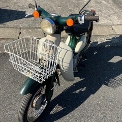 リトルカブ⭐️緑⭐️キャブ車⭐️すぐ乗れます❣️の画像