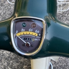 リトルカブ⭐️緑⭐️キャブ車⭐️すぐ乗れます❣️の画像