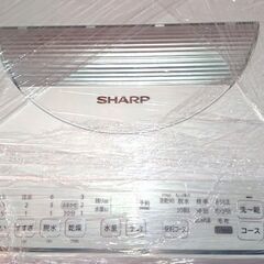 【中古】シャープ たて型 洗濯機 ES-T5E8-KWの画像