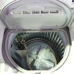 【中古】シャープ たて型 洗濯機 ES-T5E8-KWの画像