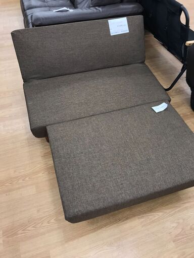 ★ジモティ割あり★  ソファ ブラウン H27×W100×D145 クリーニング済み KJ3725