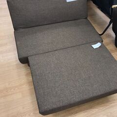 ★ジモティ割あり★  ソファ ブラウン H27×W100×D14...