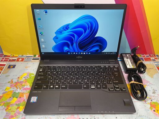 JC1108　美品 富士通 LIFEBOOK U938/S 13.3型 超軽量 Office2021
