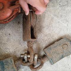 福島発　滑車大小6個づつ　直接引き取り希望の画像