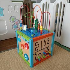 デラックス　アクティビティボックス(木製知育玩具)