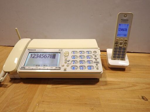 新札幌  Panasonic パナソニック コードレス 電話機KX-PD600-W 子機/ NO 2153
