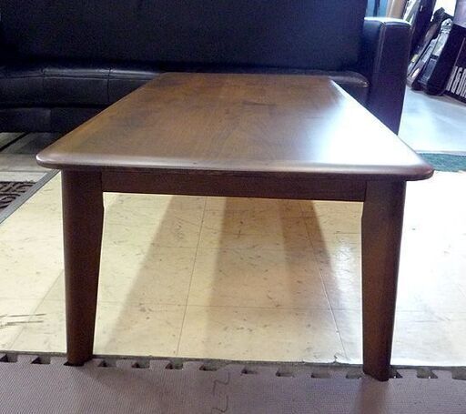 送料込　ニトリ　Nコレクション　ローダイニングテーブル　120cm 天然木 幅120cm] ローダイニングテーブル(Nコレクション T-01 120) 【配送員