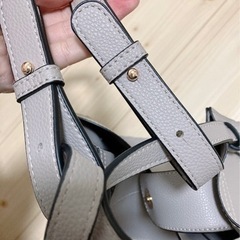 カバン　ハンドorショルダー　2way バック　グレージュ　レディースの画像